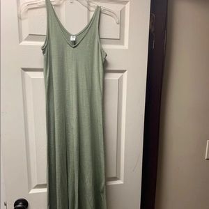 Olive green dress
